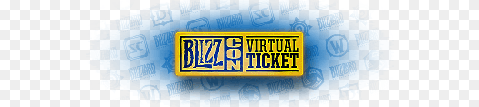 This Video Is Included In The Virtual Ticket Blizzard Entertainment, Logo, License Plate, Transportation, Vehicle Png Image