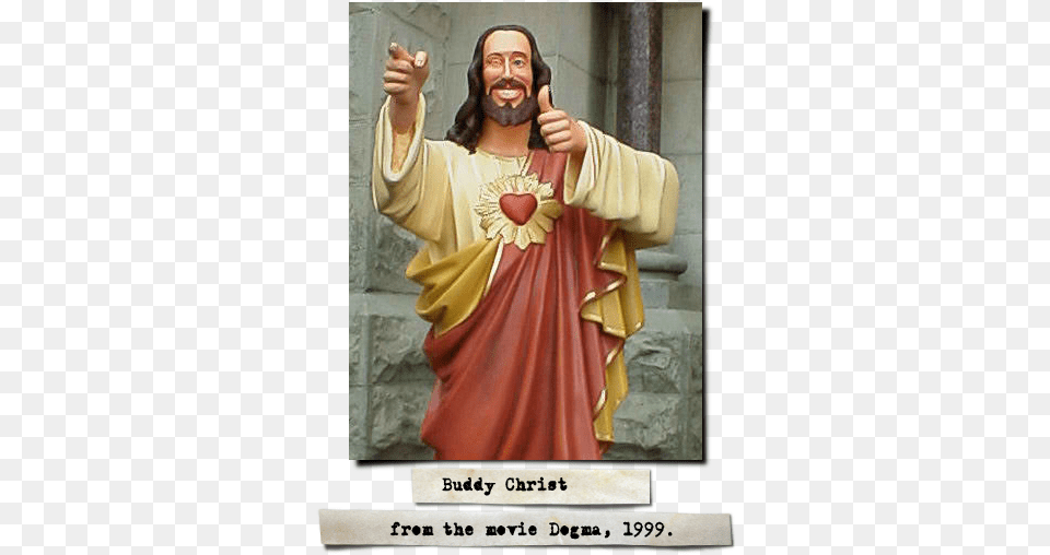 This Was A Prop From An American Adventure Fantasy Buddy Christ, Clothing, Costume, Person, Adult Png Image