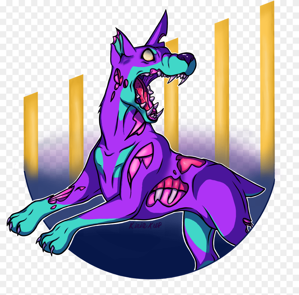 This Was A Test Of Sorts And I Kinda Like How It Turned Illustration, Purple, Animal, Mammal, Pet Free Png Download