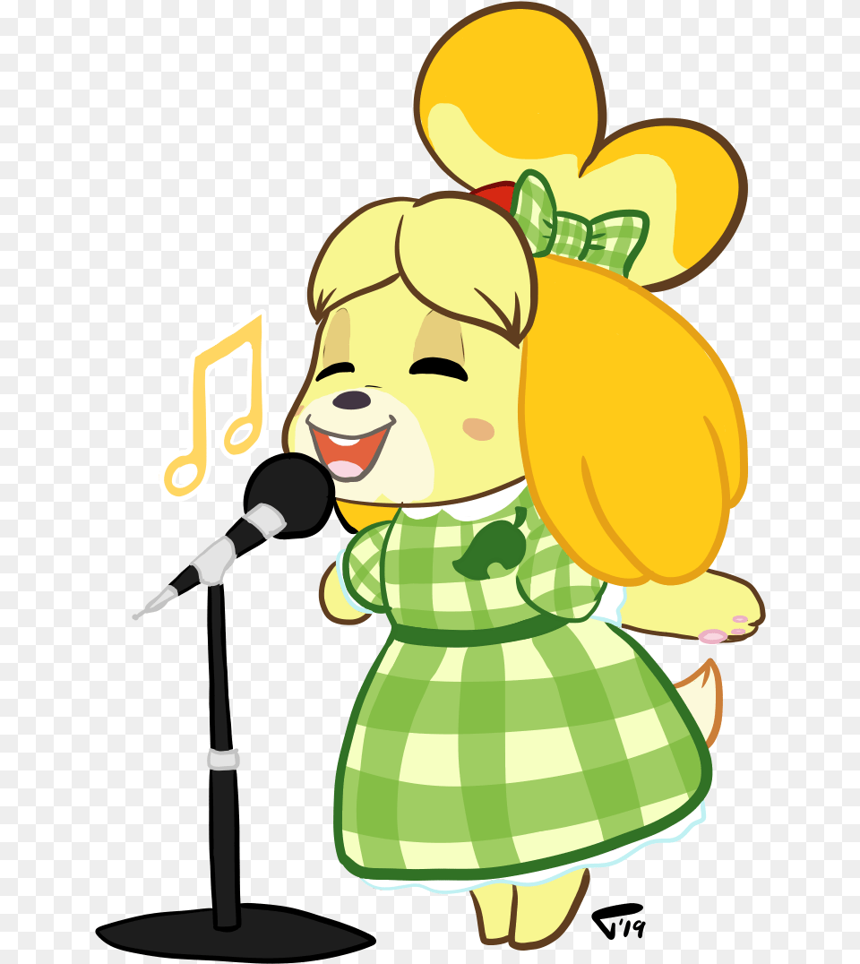 This Was Popular Isabelle Singing, Microphone, Electrical Device, Book, Publication Free Png