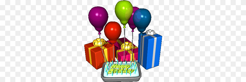 This Week39s Tickles Cake And Balloons Gif, Balloon, People, Person, Birthday Cake Png Image