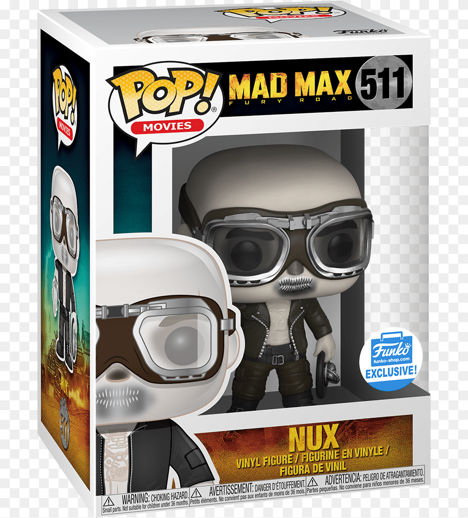This Weeks Funko Shop Exclusive Is Now Available Mad Max Fury Road Nux Funko, Accessories, Goggles, Adult, Male Png