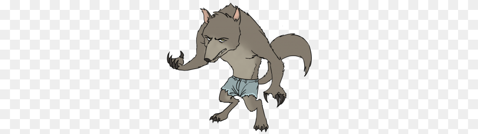 This Werewolf Clip Art Is, Baby, Person, Clothing, Shorts Png