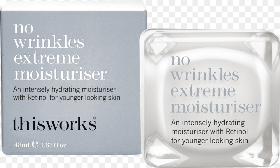 This Works No Wrinkles Extreme Moisturiser Cosmetics, Text, Paper, Soap Free Png