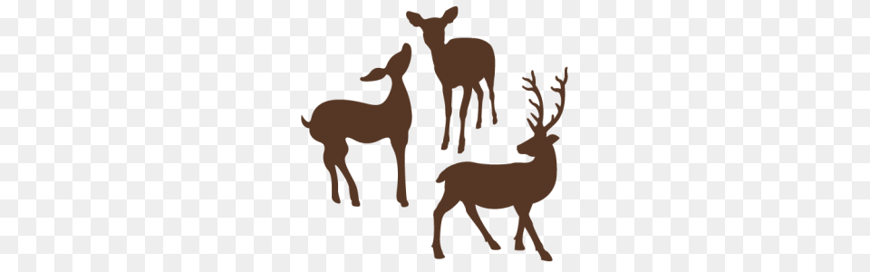 This Would Be Cute As Christmas Decorations Or Tree Ornaments Cut, Wildlife, Animal, Mammal, Deer Png