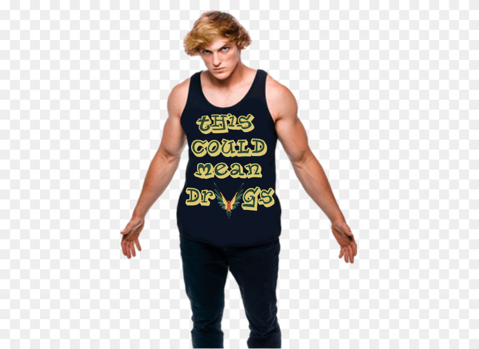 Thiscouldmeandrugs Hashtag On Twitter, Clothing, Tank Top, Adult, Person Free Png Download