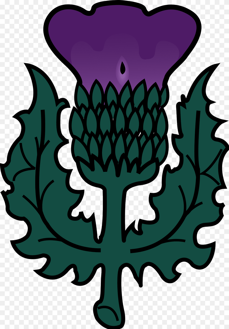 Thistle Flag Of Montreal Clipart, Flower, Plant, Purple Png