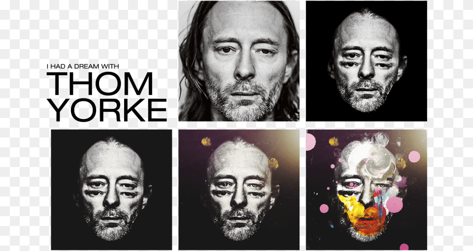 Thom Yorke Visual Arts, Adult, Person, Man, Male Free Png Download