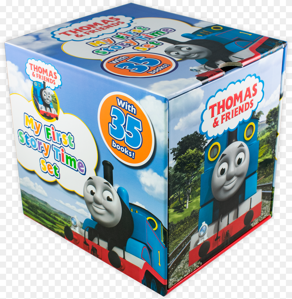 Thomas Amp Friends My First Story Time Set, Box, Person, Face, Head Png Image