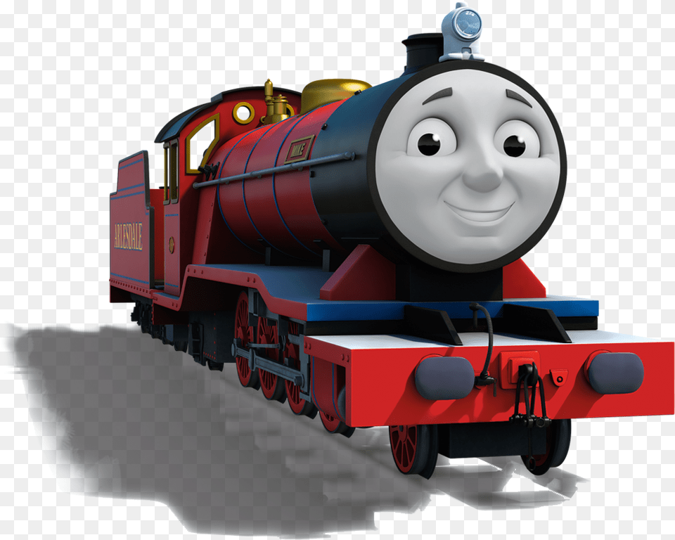 Thomas And Friends Angry Thomas And Friends Emily Face, Vehicle, Transportation, Locomotive, Train Free Transparent Png