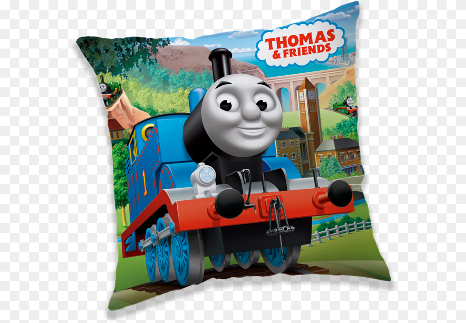 Thomas And Friends Quot03 Thomas And Friends, Cushion, Home Decor, Vehicle, Transportation Free Png Download