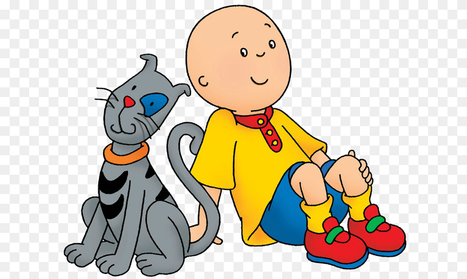 Thomas Dafoe Studios Caillou Pack, Baby, Person, Cartoon, Face Png