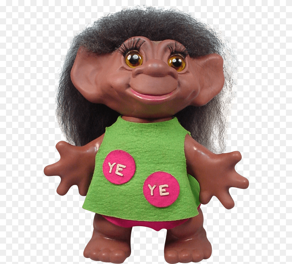 Thomas Dam Iggynormous Doll African American Sold Trolli Tomas Dam, Baby, Person, Toy, Face Png