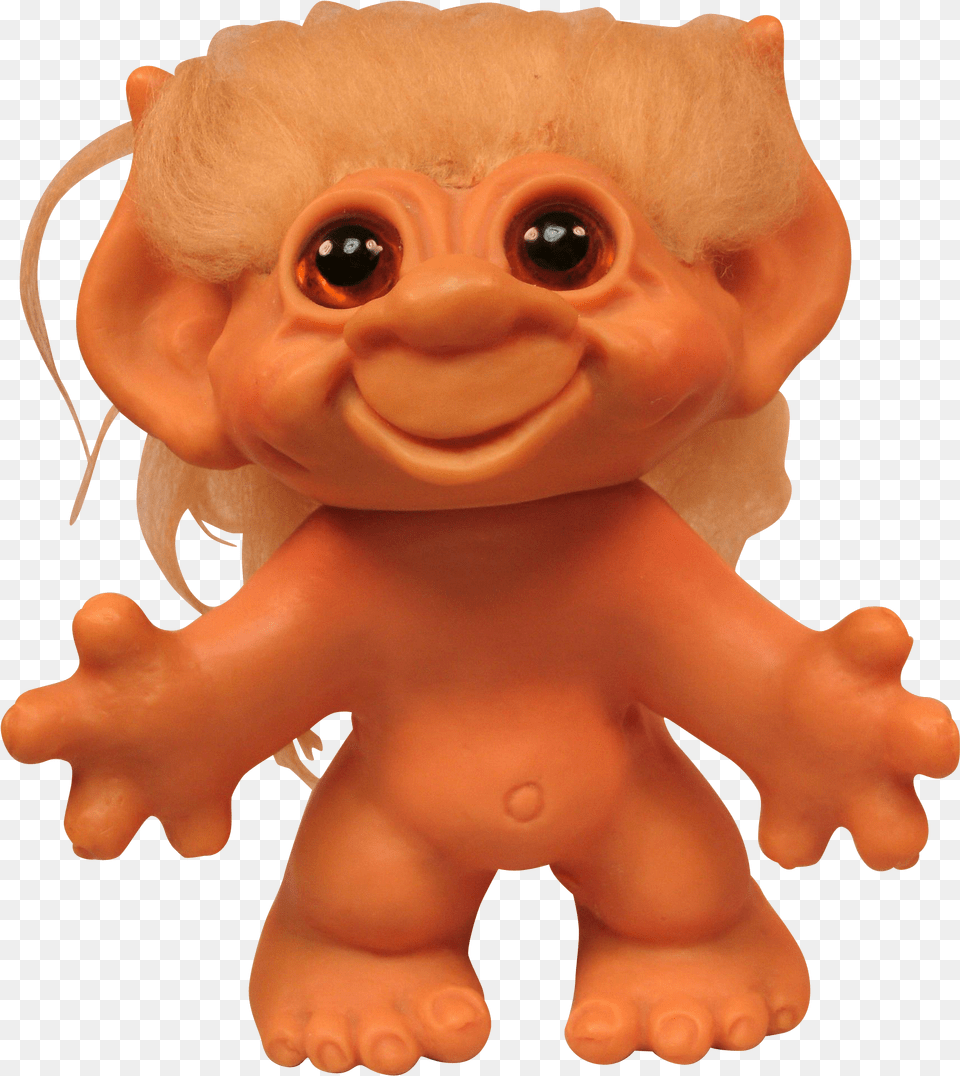Thomas Dam Tailed Troll Large Vintage Dam Troll, Baby, Person, Toy, Doll Free Png Download