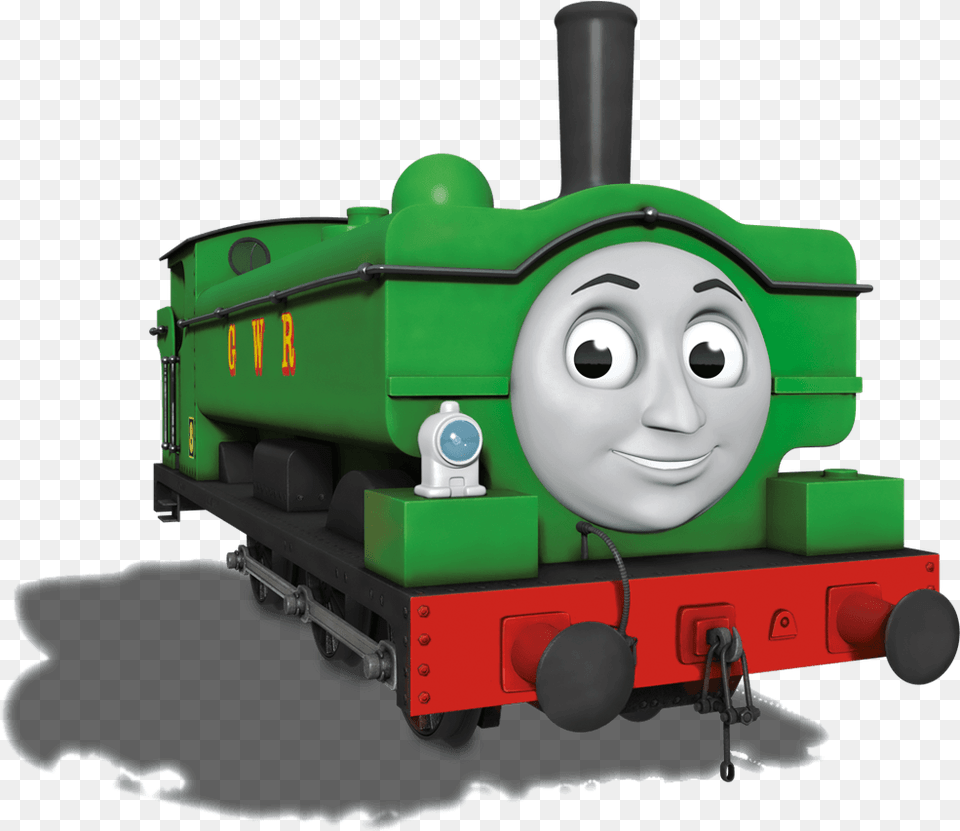 Thomas E Seus Amigos Duck, Vehicle, Transportation, Train, Locomotive Free Png