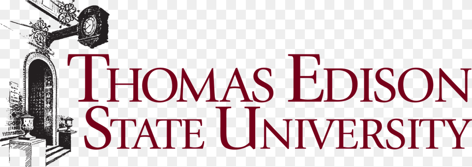 Thomas Edison State University Thomas Edison University, Text Png