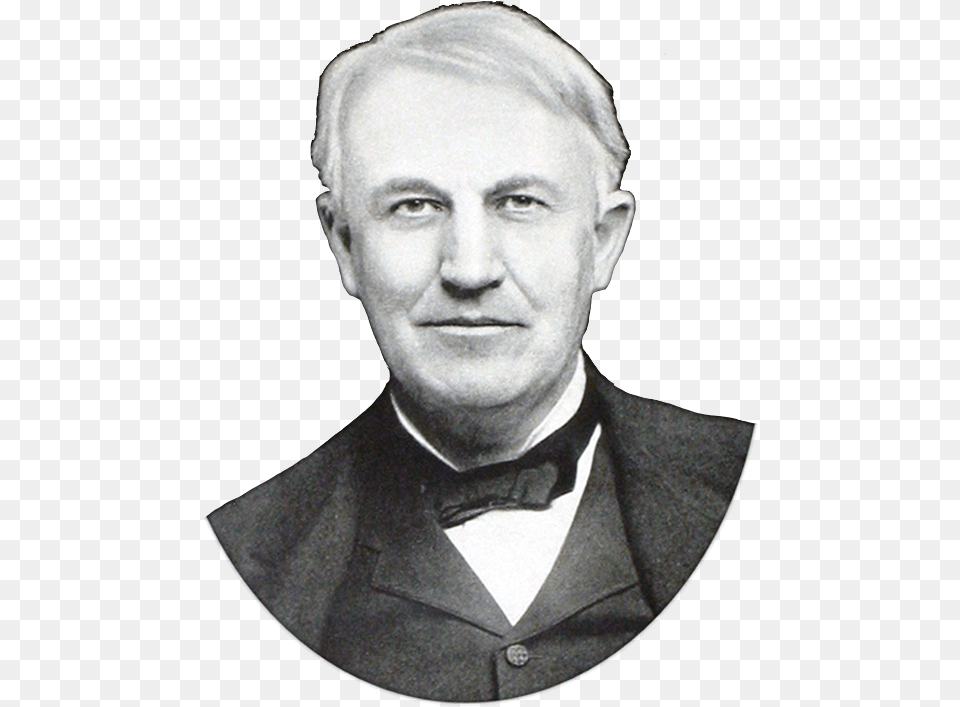 Thomas Edison Thomas Alva Edison, Accessories, Portrait, Photography, Person Free Png