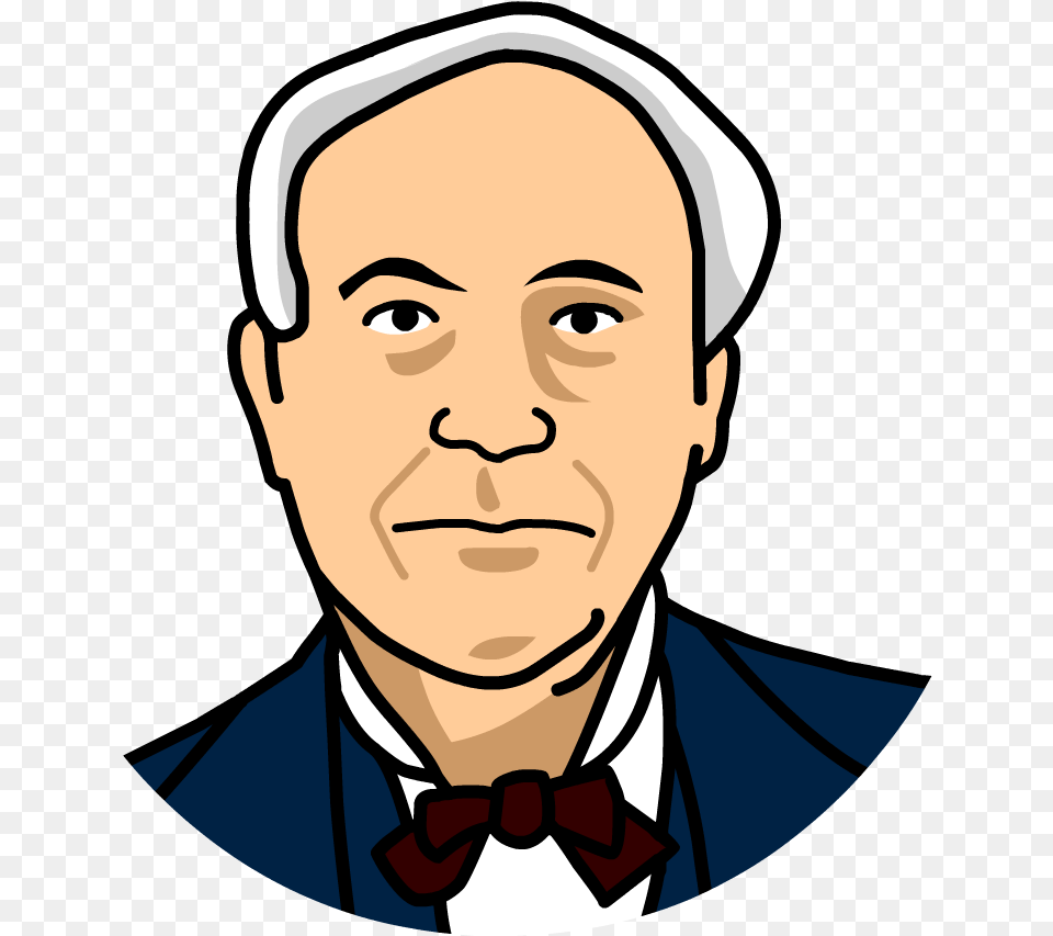 Thomas Edison Thomas Alva Edison Clipart, Accessories, Portrait, Photography, Person Png