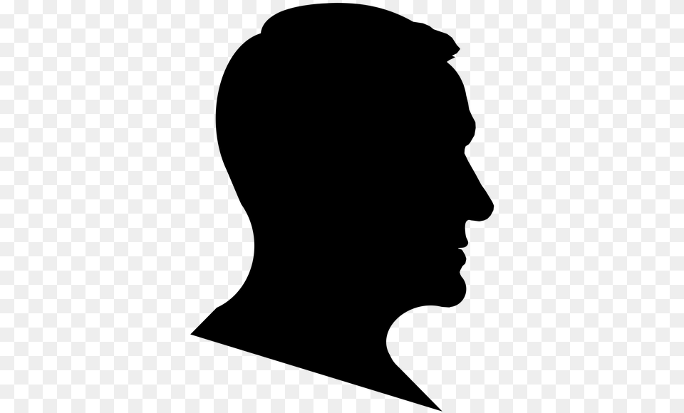 Thomas Jefferson Silhouette, Gray Free Png Download