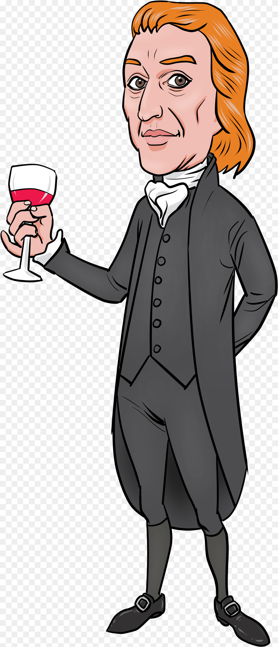 Thomas Jefferson United States Presidential Election Cartoon Thomas Jefferson Clipart, Formal Wear, Suit, Clothing, Person Png
