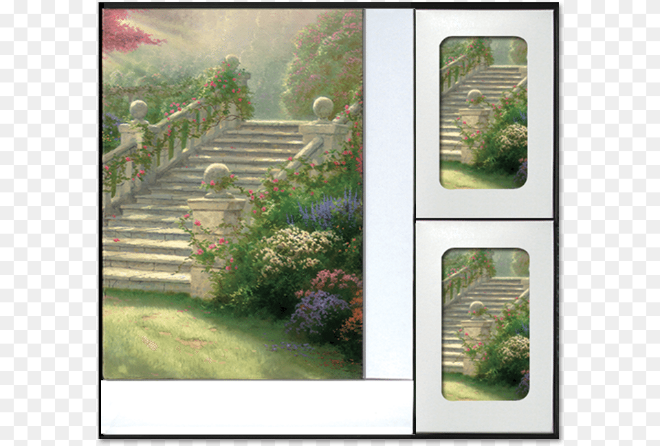 Thomas Kinkade Painter Of Light 2018 Day, Arbour, Staircase, Plant, Outdoors Free Png