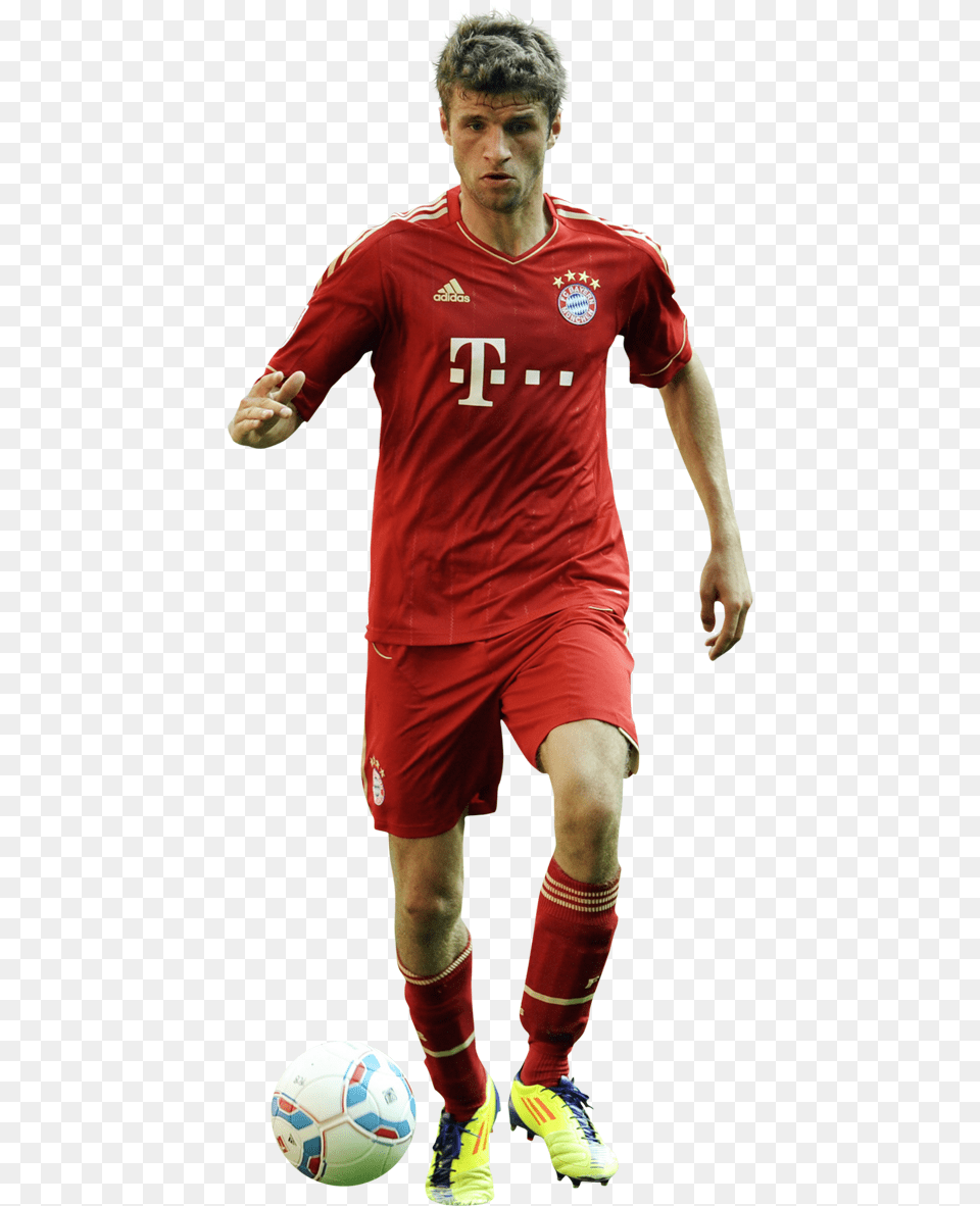 Thomas Mller Zone Soccer Player Bayern Munich Players, Ball, Person, Shorts, Football Free Transparent Png