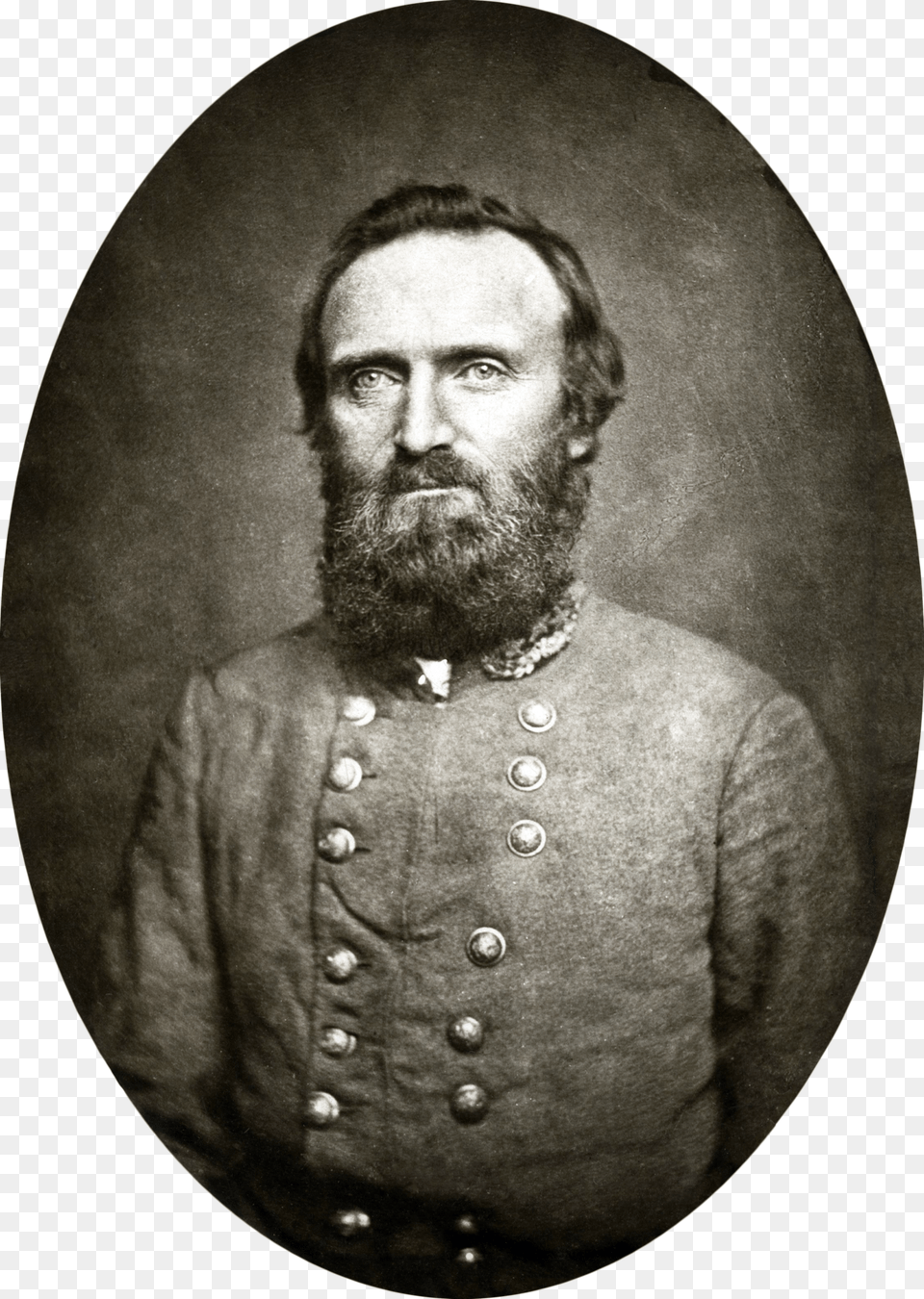 Thomas Stonewall Jackson, Adult, Beard, Face, Head Free Transparent Png