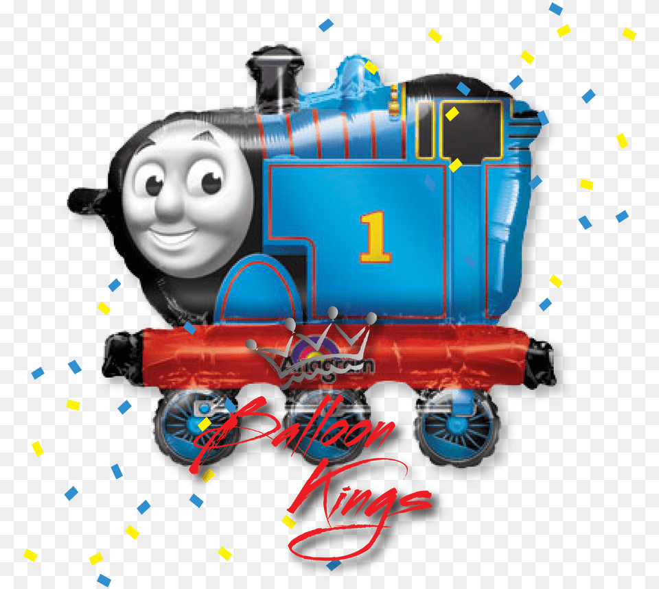 Thomas The Tank Airwalker Balloon, Locomotive, Railway, Train, Transportation Free Png Download