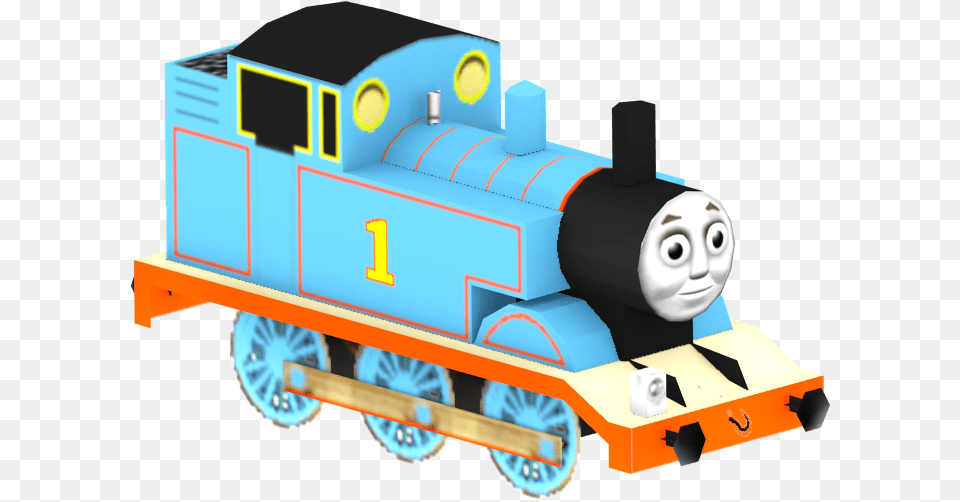 Thomas The Tank Engine Face Hero Of The Rails Ds, Vehicle, Transportation, Train, Railway Free Transparent Png