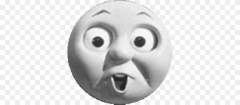 Thomas The Tank Engine Face Thomas The Tank Engine Surprised Face, Baby, Person Free Png