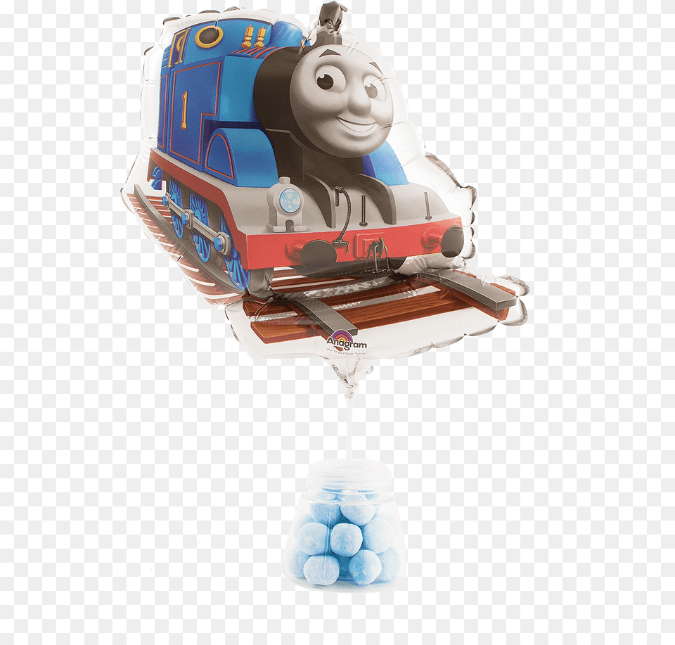 Thomas The Tank Engine Micro Foil Balloon Thomas The Tank Engine, Face, Head, Person Free Png Download