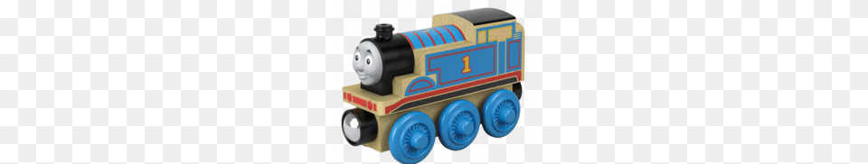 Thomas The Tank Engine Wooden Railway Train, Locomotive, Transportation, Vehicle, Gas Pump Png Image
