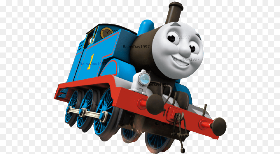 Thomas The Train, Locomotive, Vehicle, Transportation, Railway Png Image