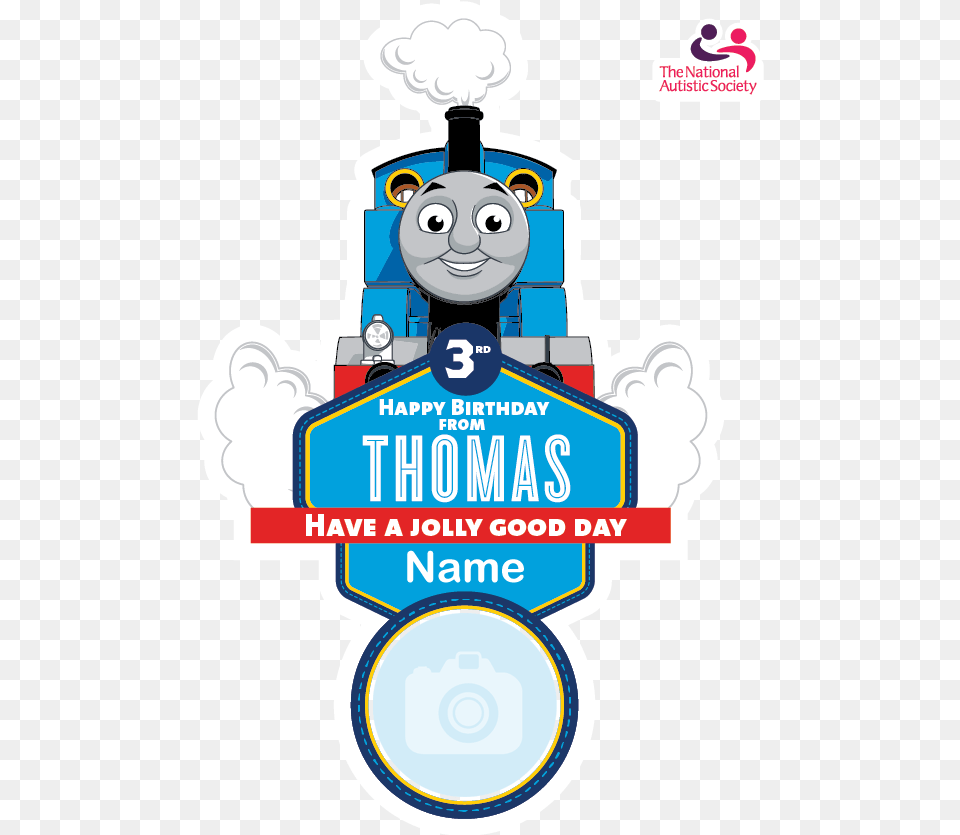 Thomas The Train 3rd Birthday Clip Art Thomas And Friend Tshirt Designs, Advertisement, Poster, Bulldozer, Machine Free Transparent Png