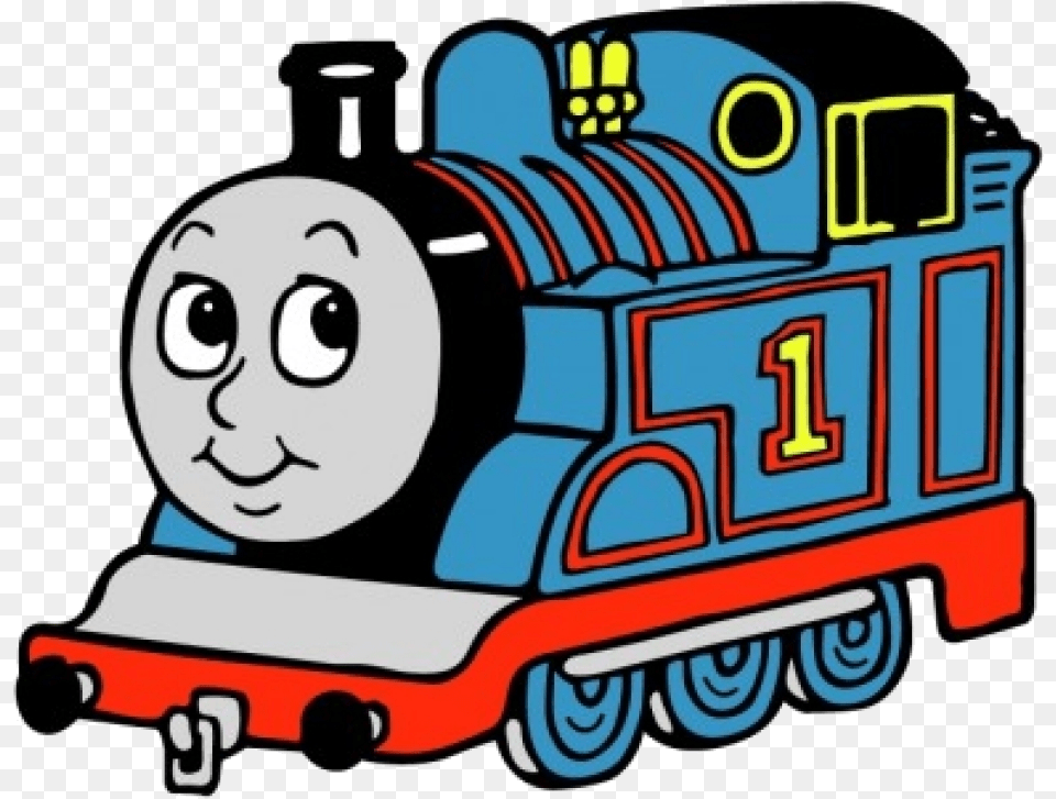Thomas The Train Clipart Best Transparent, Locomotive, Vehicle, Transportation, Railway Free Png
