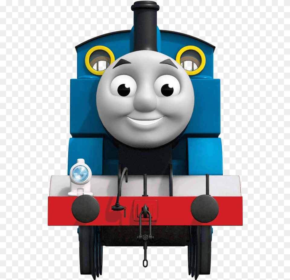 Thomas The Train Front Download Transparent Thomas And Friends, Vehicle, Transportation, Locomotive, Railway Free Png