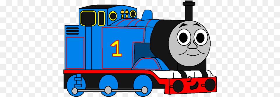 Thomas The Train Product Cartoon Transparent, Vehicle, Transportation, Locomotive, Railway Png