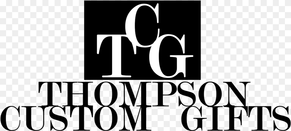 Thompson Custom Gifts Poster, Logo, Stencil, Cutlery, Text Png Image