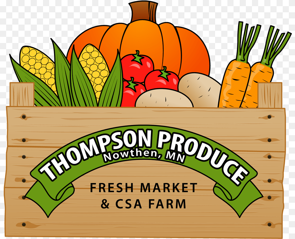 Thompson Produce Logo Farm Produce Clipart, Food, Box, Dynamite, Weapon Free Png Download