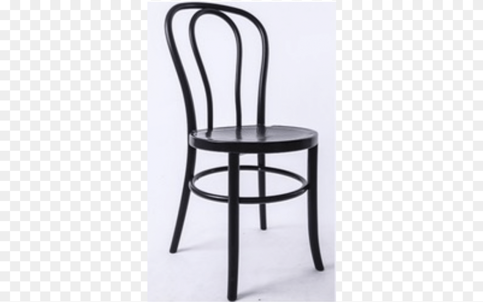Thonet Bentwood Chair Black Chairs Furniture Regarding Cabaret Chair Png Image