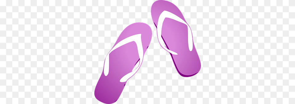 Thongs Clothing, Flip-flop, Footwear, Purple Png Image