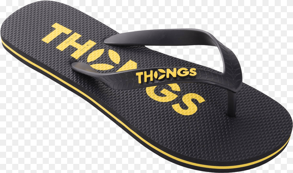 Thongs Black Thong Flip Flops, Clothing, Flip-flop, Footwear Free Png