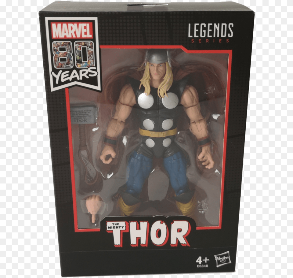 Thor 80 Years Marvel Legends, Person, Face, Head, Helmet Png