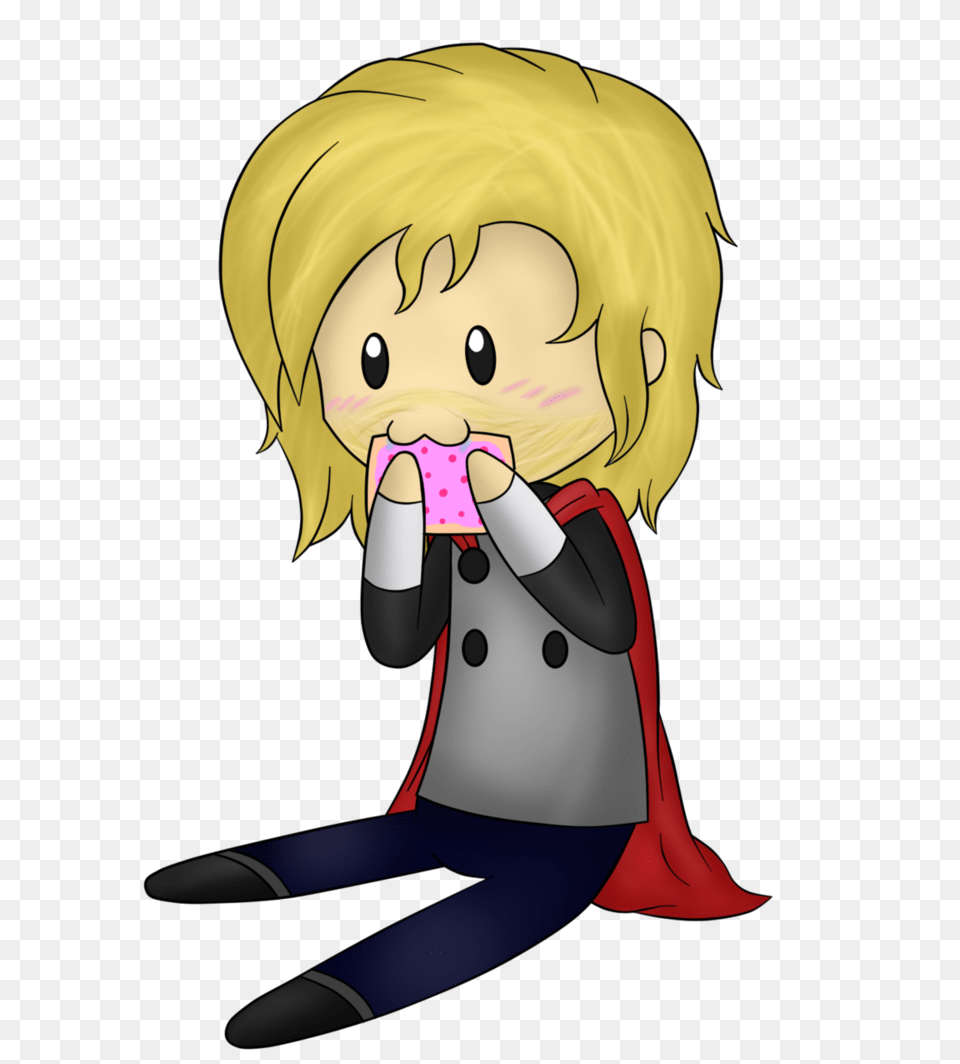 Thor And A Poptart, Book, Comics, Publication, Baby Free Png Download