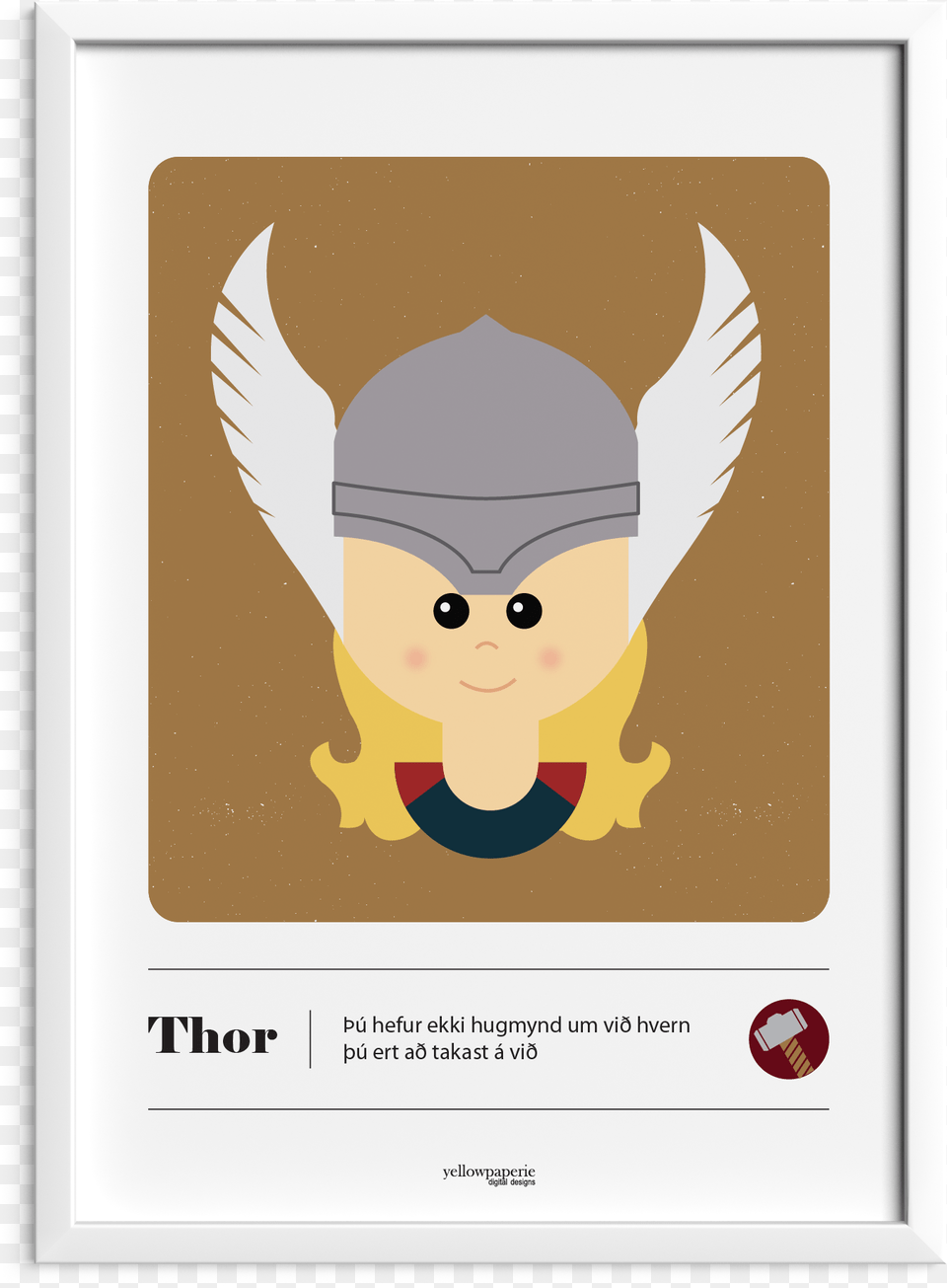 Thor Cartoon, Advertisement, Poster, Baby, Person Png Image