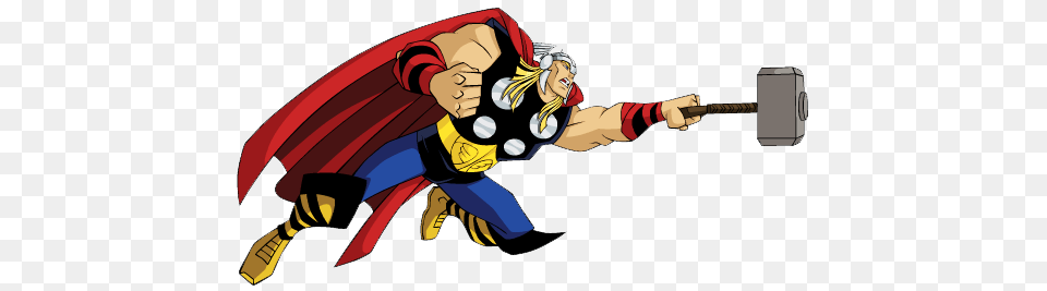 Thor Clipart Clip Art On, Book, Comics, Publication, Person Png Image