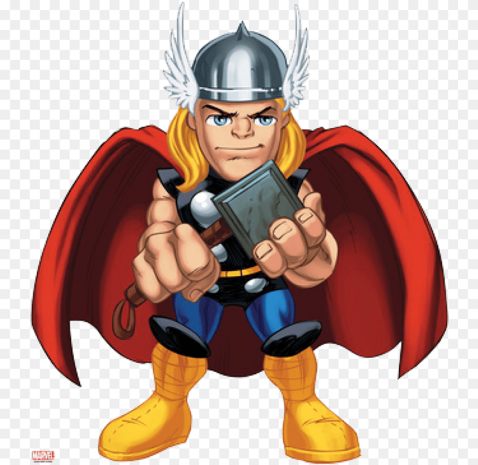 Thor Clipart Superhero Thor Clipart, Cape, Clothing, Costume, Person Png Image
