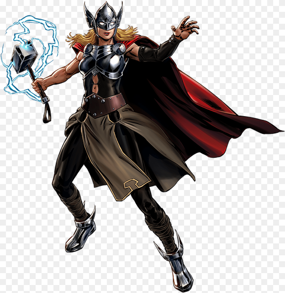 Thor Comics Jane Foster Marvel Jane Foster, Adult, Person, Woman, Female Free Png