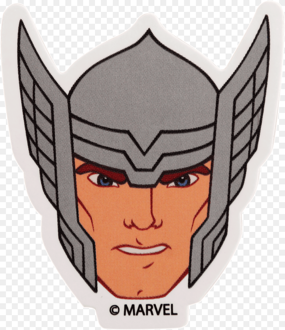 Thor Custom Stickers Thor Face, Logo, Person, Head, Symbol Free Transparent Png