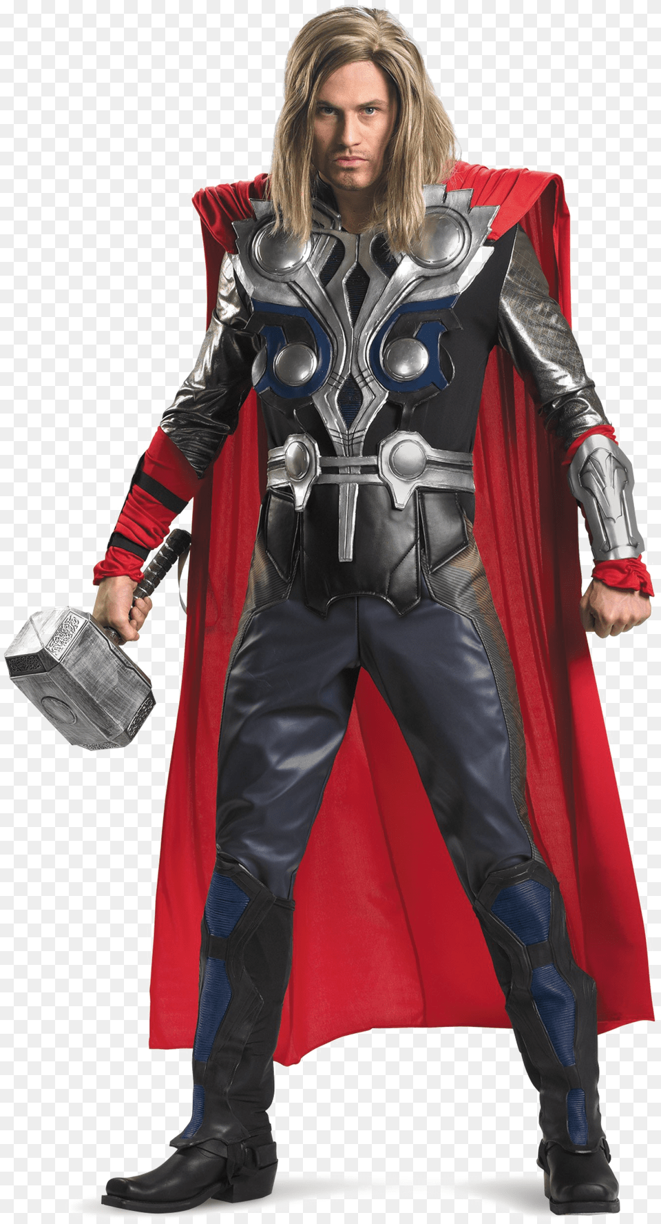 Thor Thor Costume For Halloween, Cape, Clothing, Person, Adult Free Transparent Png